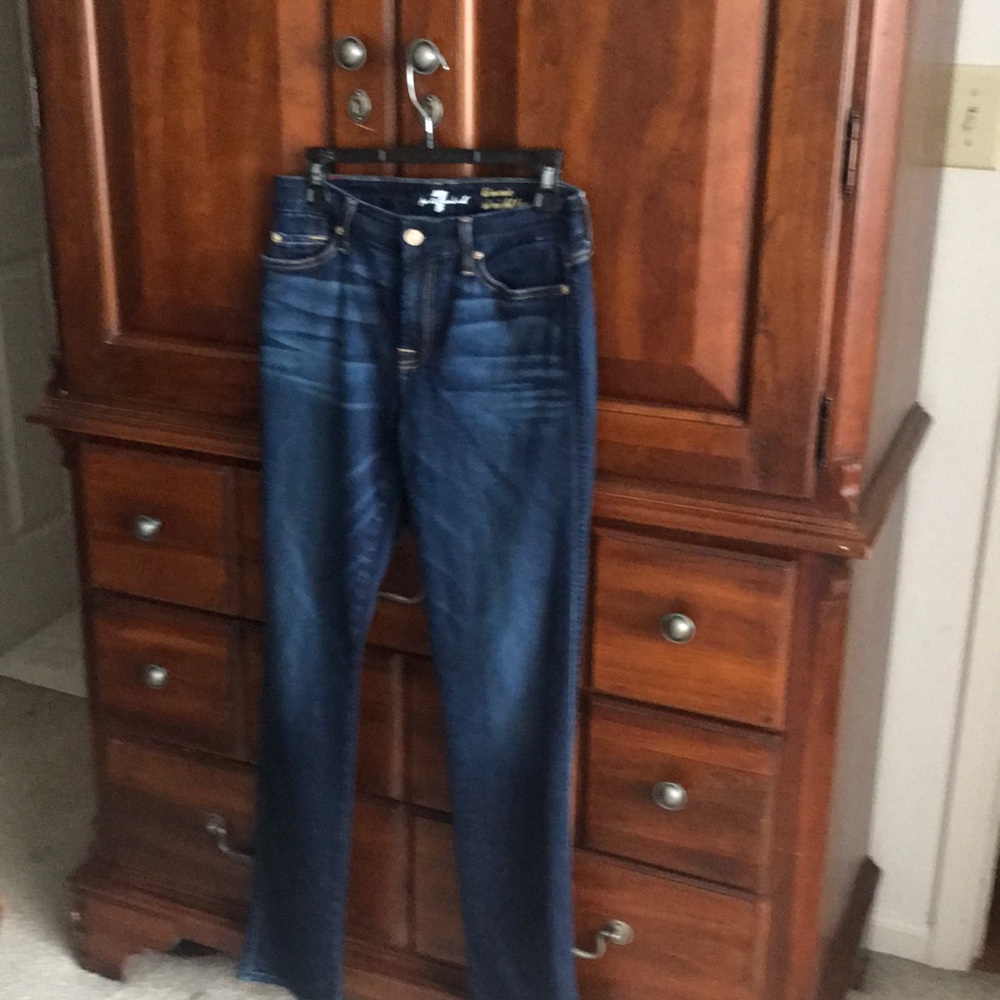 NWOT 7 for All Mankind Straight Leg Jeans